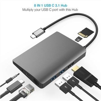 8 σε 1 διανομέα τύπου C