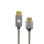 Προσαρμογέας ανοξείδωτου DP 1.1V αρσενικό σε HDMI θηλυκό 1.4V